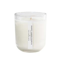 poppy dahlia amber candle